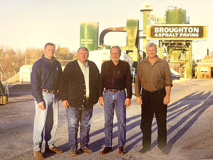 Josh, Perry, John and David Broughton